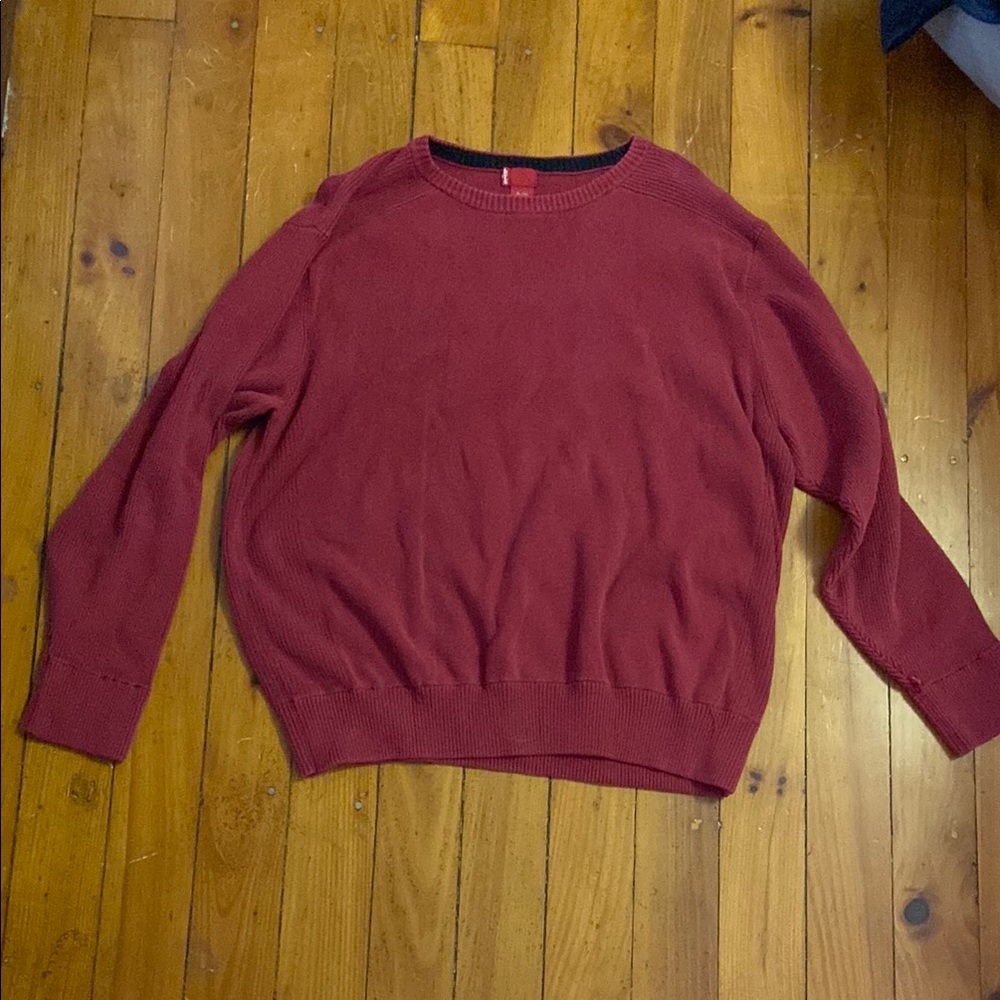 Levi’s Levi Red Crewneck Sweater 100% cotton XL
